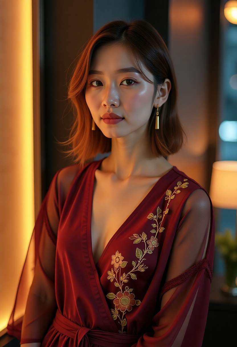 看台那排灯